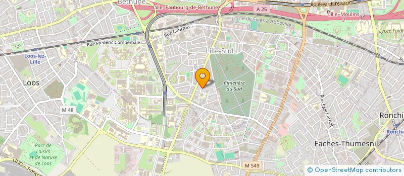 localisation de l'entreprise MONSIEUR ASSAD HIDARI à LILLE