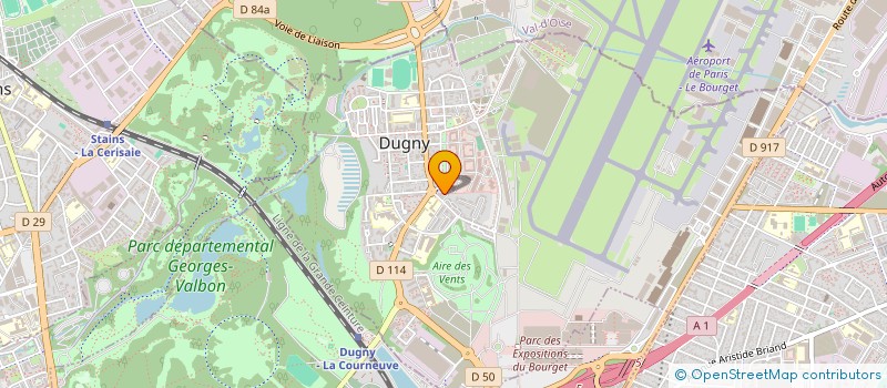 localisation de l'entreprise MONSIEUR ASSAD MEDDOUR  DUGNY