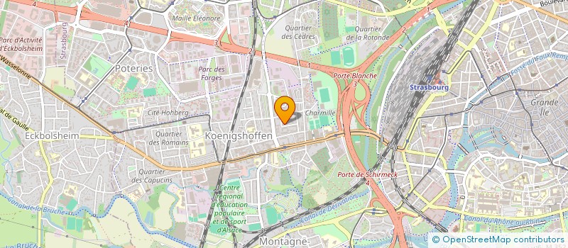 localisation de l'entreprise MONSIEUR ASSAD SOUMANA  STRASBOURG