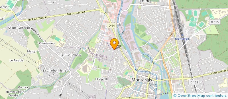 localisation de l'entreprise MONSIEUR ASSADIQ EL DOUM DAOUD  MONTARGIS