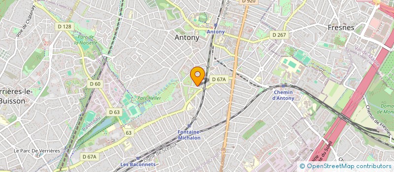 localisation de l'entreprise MONSIEUR ASSAEL ADARY à ANTONY