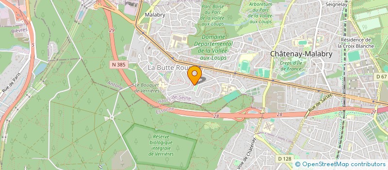 localisation de l'entreprise MONSIEUR ASSAF-DINE MZE  CHATENAY-MALABRY