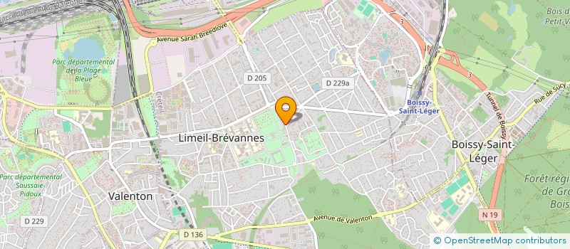 localisation de l'entreprise MONSIEUR ASSAF SAIDI  LIMEIL-BREVANNES