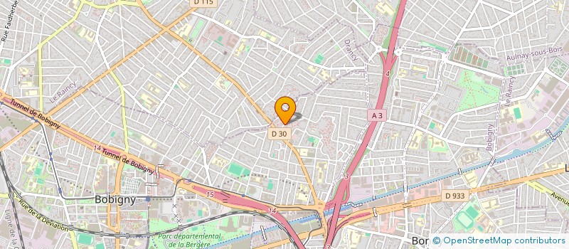 localisation de l'entreprise MONSIEUR ASSAGUEYE TOURE  BOBIGNY