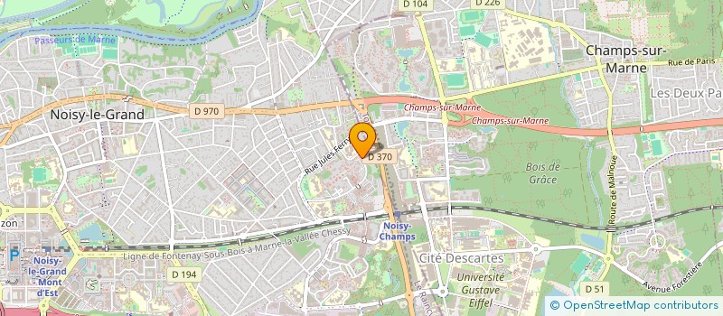 localisation de l'entreprise MONSIEUR ASSAM HENNICHE  NOISY-LE-GRAND