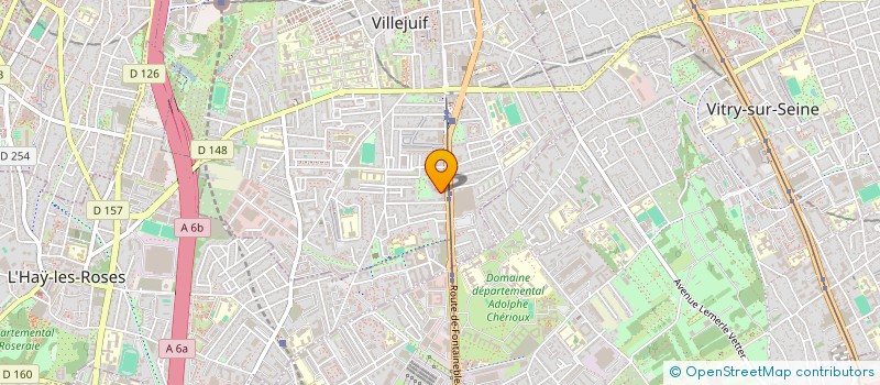 localisation de l'entreprise MONSIEUR ASSAM KHELFA  VILLEJUIF