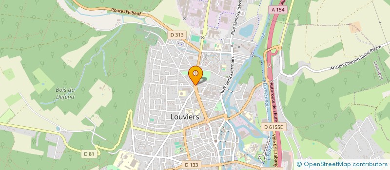 localisation de l'entreprise MONSIEUR ASSAM TAMOKHTART  LOUVIERS