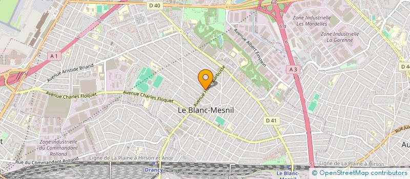 localisation de l'entreprise MONSIEUR ASSAN TAMBOURA  LE BLANC-MESNIL