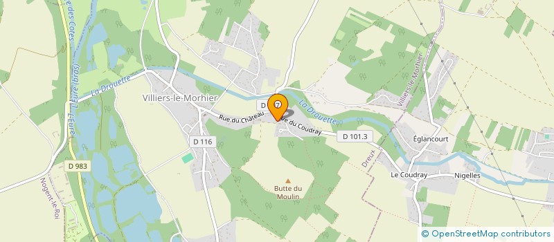 localisation de l'entreprise MONSIEUR ASSANE COLY à VILLIERS-LE-MORHIER