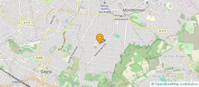 localisation de l'entreprise MONSIEUR ASSANE DIAKITE  MONTFERMEIL