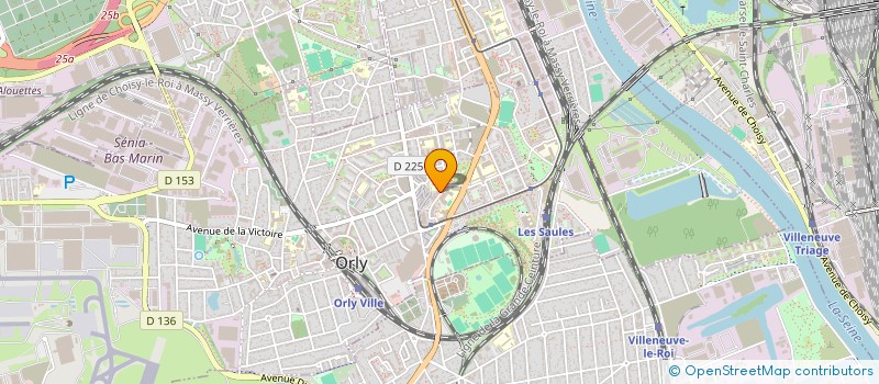 localisation de l'entreprise MONSIEUR ASSANE DIALLO  ORLY