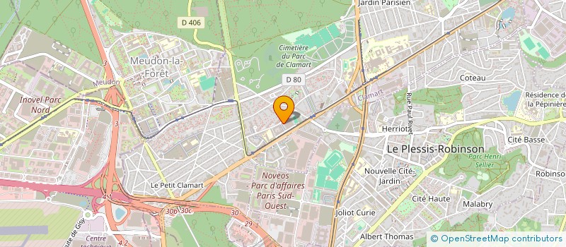 localisation de l'entreprise MONSIEUR ASSANE DIOP à CLAMART
