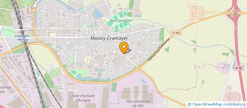 localisation de l'entreprise MONSIEUR ASSANE DIOP à MOISSY-CRAMAYEL