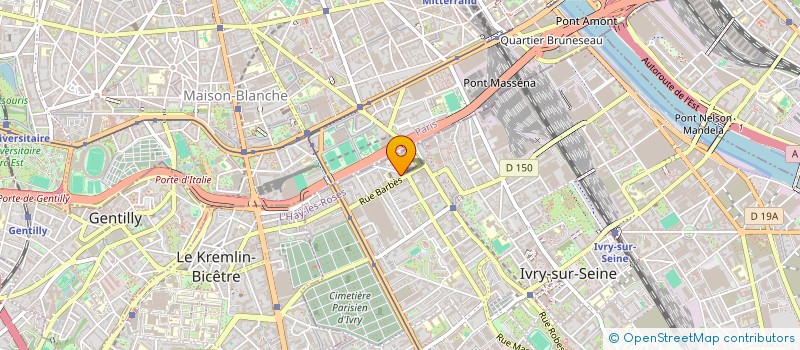 localisation de l'entreprise MONSIEUR ASSANE DIOUF  IVRY-SUR-SEINE