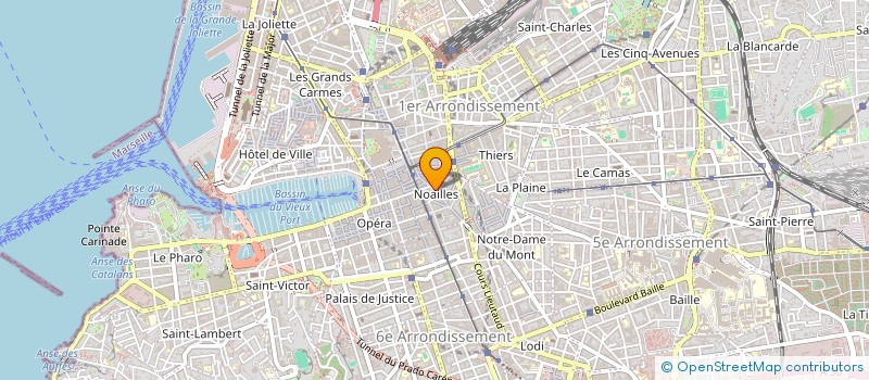 localisation de l'entreprise MONSIEUR ASSANE GUEYE à MARSEILLE