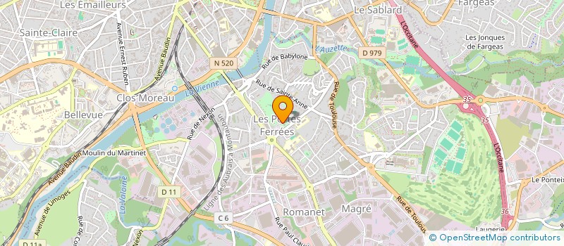 localisation de l'entreprise MONSIEUR ASSANE HOUMADI à LIMOGES
