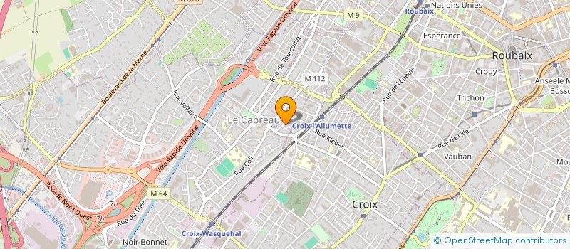 localisation de l'entreprise MONSIEUR ASSANE KA  WASQUEHAL