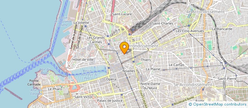 localisation de l'entreprise MONSIEUR ASSANE M BOUP à MARSEILLE
