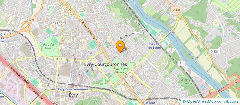 localisation de l'entreprise MONSIEUR ASSANE MAMOUDOU OMAR à EVRY-COURCOURONNES
