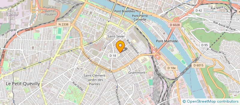 localisation de l'entreprise MONSIEUR ASSANE MAR  ROUEN