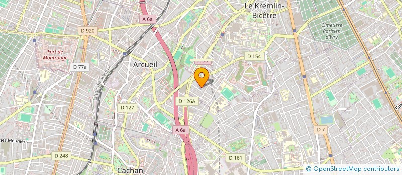 localisation de l'entreprise MONSIEUR ASSANE NGUER  LE KREMLIN-BICETRE