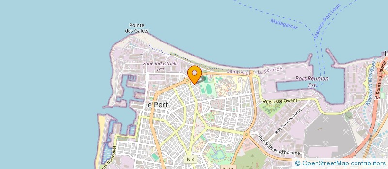 localisation de l'entreprise MONSIEUR ASSANI SAID à LE PORT