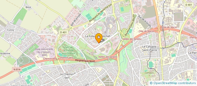 localisation de l'entreprise MONSIEUR ASSELIN COTENTIN à CAEN