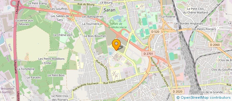localisation de l'entreprise MONSIEUR ASSEM AL HALABI à SARAN