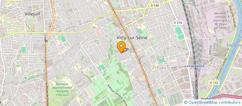 localisation de l'entreprise MONSIEUR ASSEM EL AKEL  VITRY-SUR-SEINE