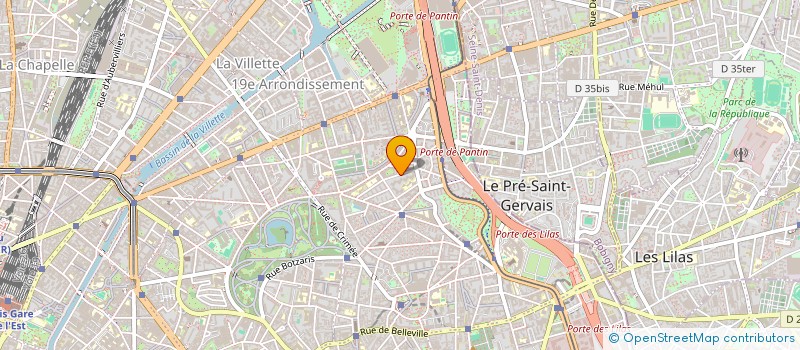 localisation de l'entreprise MONSIEUR ASSEM MIZOUNI  PARIS