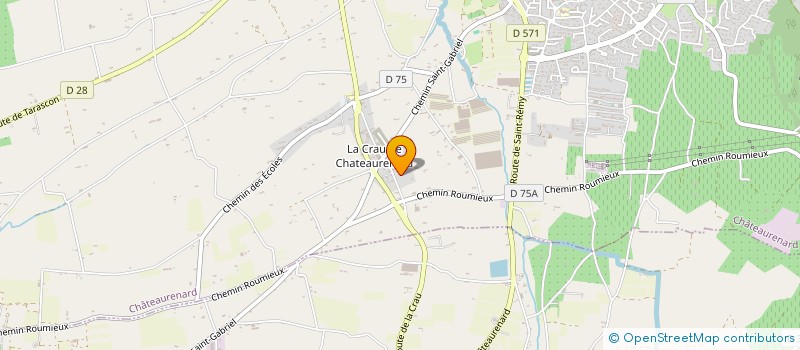 localisation de l'entreprise MONSIEUR ASSEM ZEGHLI à CHATEAURENARD