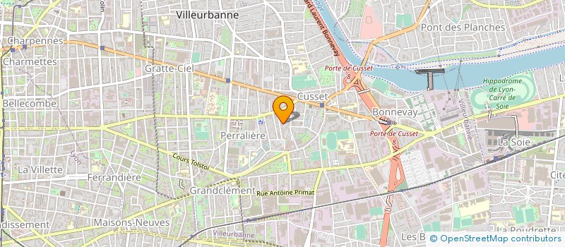 localisation de l'entreprise MONSIEUR ASSEN GAALOUL  VILLEURBANNE