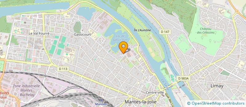 localisation de l'entreprise MONSIEUR ASSIF HUSSAIN  MANTES-LA-JOLIE