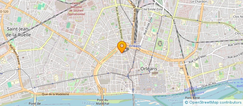 localisation de l'entreprise MONSIEUR ASSIL DABBAR  ORLEANS
