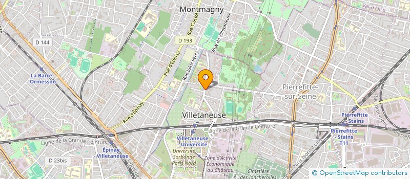 localisation de l'entreprise MONSIEUR ASSIM TAYAA à VILLETANEUSE