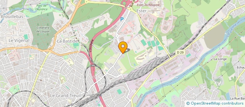 localisation de l'entreprise MONSIEUR ASSIMAYN HACHIM à LIMOGES