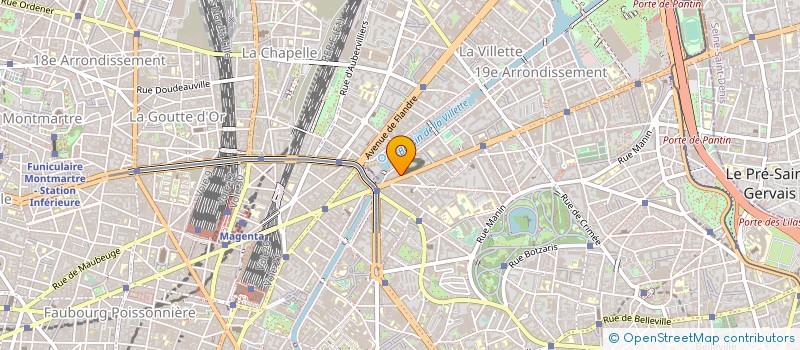 localisation de l'entreprise MONSIEUR ASSIME ALADE à PARIS