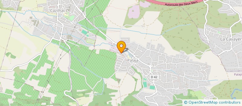 localisation de l'entreprise MONSIEUR ASSIME MAIMOUNI  PALAJA