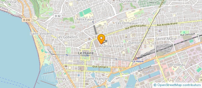 localisation de l'entreprise MONSIEUR ASSIR BELHEDI à LE HAVRE