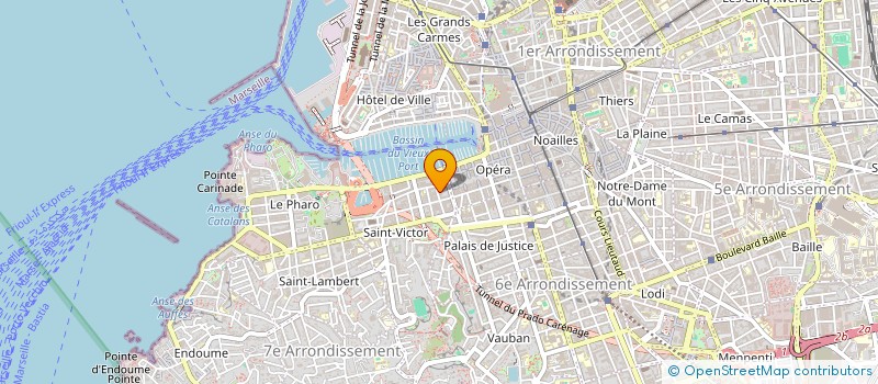 localisation de l'entreprise MONSIEUR ASSIREM HADJAL à MARSEILLE