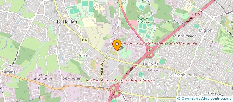 localisation de l'entreprise MONSIEUR ASSIS DA SILVA  EYSINES