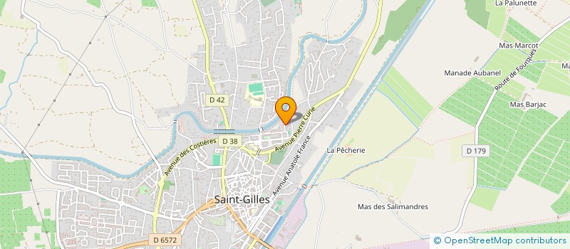 localisation de l'entreprise MONSIEUR ASSOU DAOUDI à SAINT-GILLES