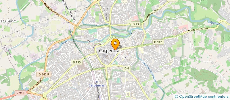 localisation de l'entreprise MONSIEUR ASSOU HATTIT MOHAND à CARPENTRAS