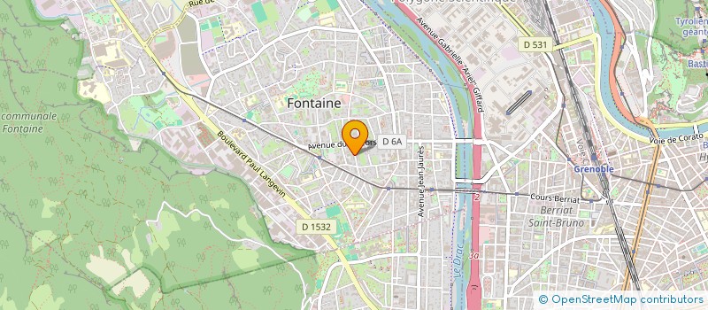 localisation de l'entreprise MONSIEUR ASTRIT ELEZAJ  FONTAINE