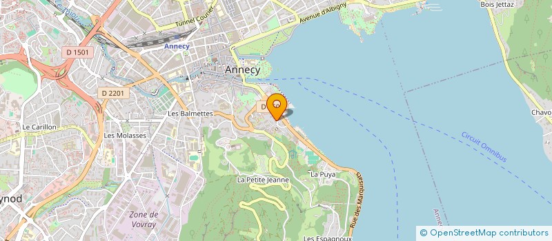 localisation de l'entreprise MONSIEUR ASTRIT MEMIA  ANNECY