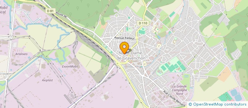 localisation de l'entreprise MONSIEUR ATA ALLAH M TAIEB AOUIDET  PORT-JEROME-SUR-SEINE