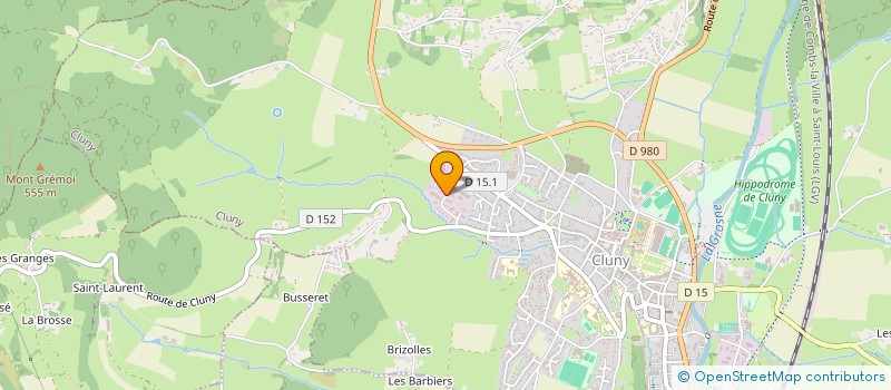 localisation de l'entreprise MONSIEUR ATA KARAGOZ  CLUNY