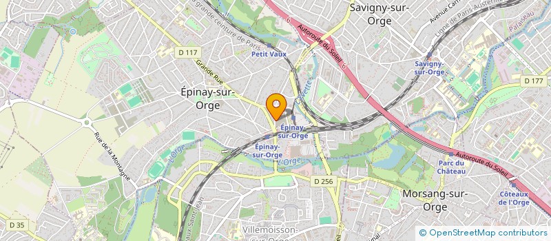 localisation de l'entreprise MONSIEUR ATA MOHAMMAD AMINI  EPINAY-SUR-ORGE