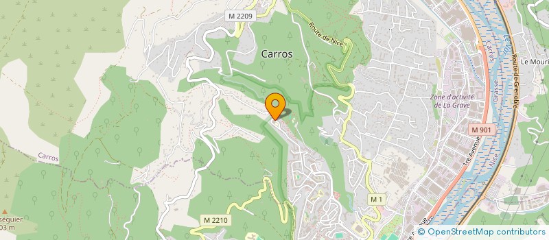 localisation de l'entreprise MONSIEUR ATAF-ALI DAAJI à CARROS