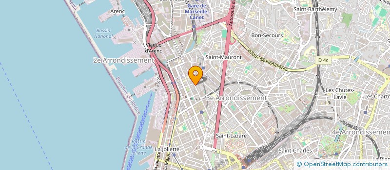 localisation de l'entreprise MONSIEUR ATAF BENGHEBRID à MARSEILLE